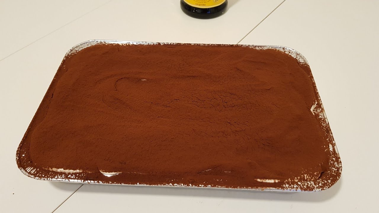 Tiramisù senza uova