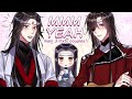 mmm yeah but its wangxian, hualian & bingqiu (mxtx animatic)