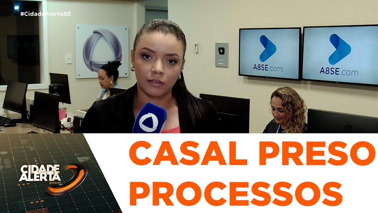 Polícia cumpre mandados de prisão contra casal investigado em mais de 30 processos criminais - CA