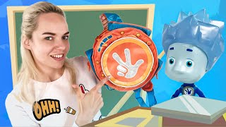 Фиксики - 🔩 Готовимся к школе с Лерой и Ноликом 🎒  | Мультик из игрушек