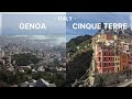 Genoa  cinque terre  italy  travel