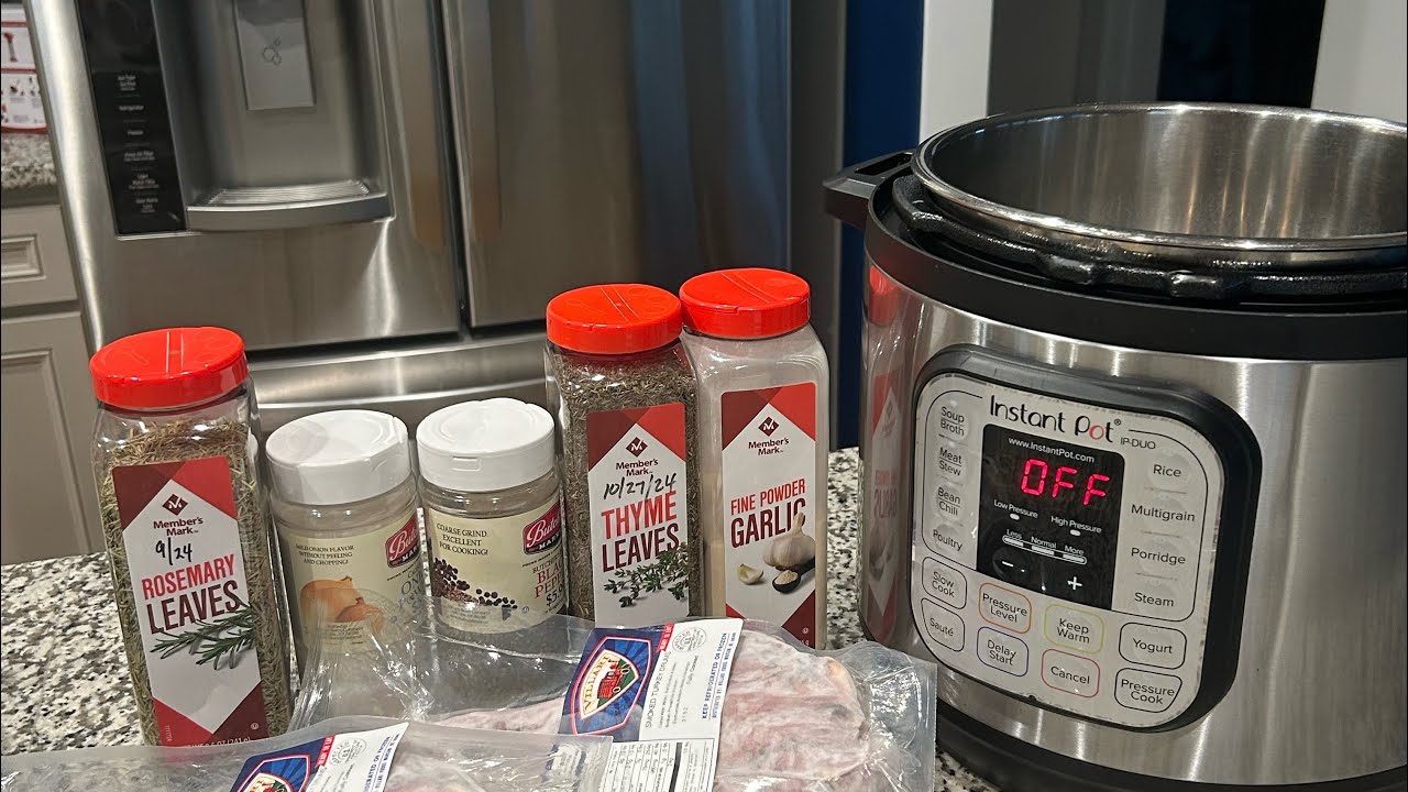 Turkey Legs Instant Pot Style