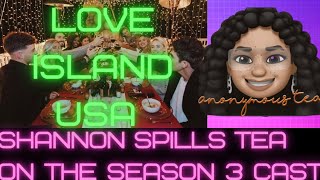 Shannon SPILLS the tea on the cast: Korey  cheated on Olivia? What did Cinco & Aimee do in LA?