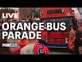 LIVE: Dutch Orange Bus parade ahead of World Cup game between Netherlands and Japan
