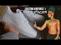 PERSONALIZANDO UNAS AIR FORCE 1 EN HOMENAJE A XTENTACIÓN PARA XBUYER!!! 🎨👟