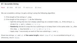 87. Scramble String