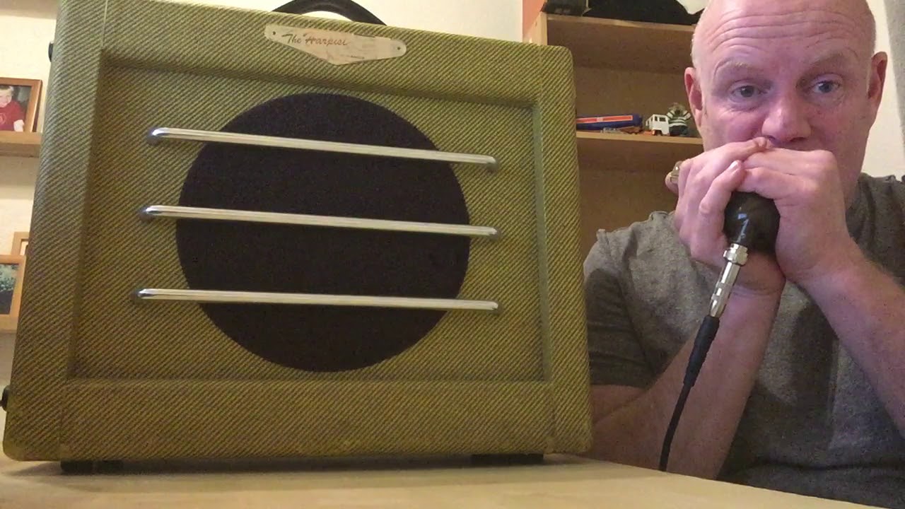 Guyatone Harmonica Amp HP-200BT sound demo - YouTube