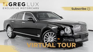 2016 BENTLEY MULSANNE - VIRTUAL TOUR