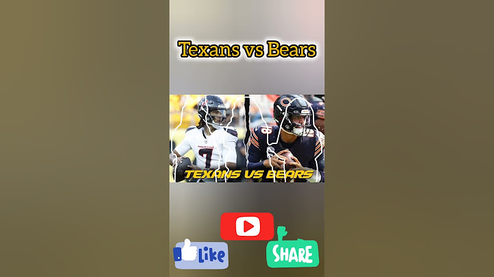 Bears vs. Texans: C.J. Stroud vs. Caleb Williams Showdown! 🏈 #TexansvsBears #news #sportshighlights