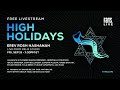 High Holidays 2023 - Erev Rosh Hashanah | Relix Studio | 9/15/23 | Relix