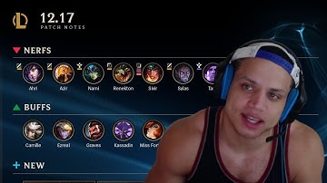 TYLER1: NOT READING THIS PATCH NOTES IS BETTER FOR MY MENTAL