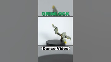 FUNNY Transformers Grimlock Dances The Worm #transformers #stopmotion #dance