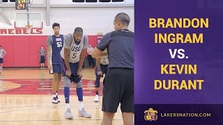 Kevin Durant, Brandon Ingram Team USA Scrimmage Footage