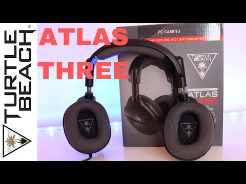 Turtle Beach ATLAS THREE - Rechargeable wired GAMING HEADPHONES Review