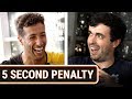 Daniel Ricciardo’s 5 Second Penalty Challenge