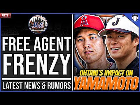 METS FREE AGENT FRENZY LIVE!  (Shohei Ohtani, Yamamoto, Jung Hoo Lee, Etc)