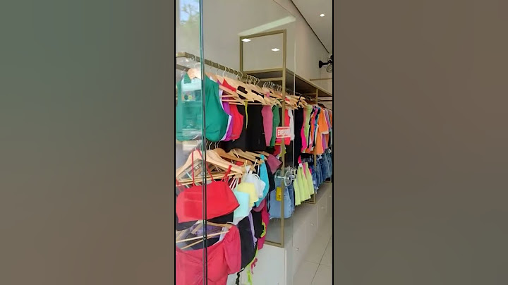 Loja de roupa feminina! Com móveis Planejados #marcenaria #inshot #loja #projeto #inshot