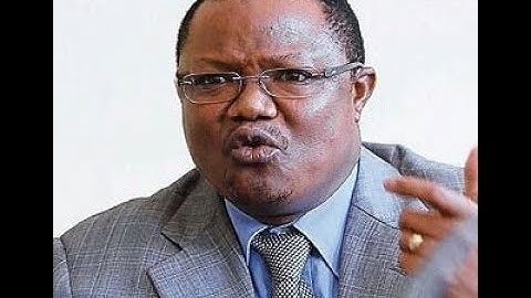 Tanzania opposition MP, Tundu Lisu to address press in Nairobi