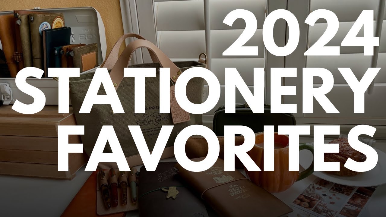 🌟 My 2024 Stationery Favorites!