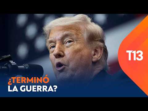 Trump declara que la guerra con Irán ‘ha terminado