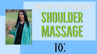 Three Ways To Give Yourself A Shoulder Massage Resimi