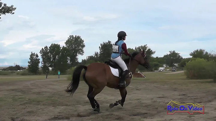 203XC Emily Crews on Osta La Vista Novice Amateur Cross Country USEA AEC August 2018