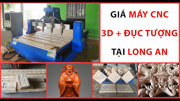 Báo giá máy CNC 3D kết hợp đục tượng tại Long An  | 0362903888
