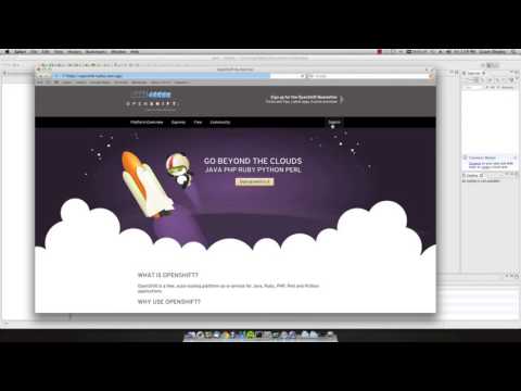 Deploying Java Apps to the Cloud with the OpenShift Eclipse Plug In