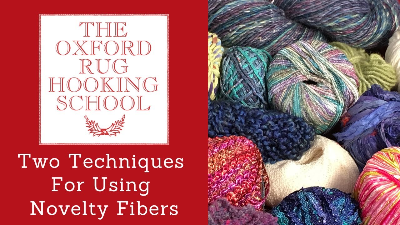 Two Ways To Use Novelty Yarns In The Oxford Punch Needle YouTube