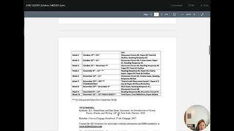 ENG 122 OM [FALL 2021]: Short Semester Module 1 Lecture Video!