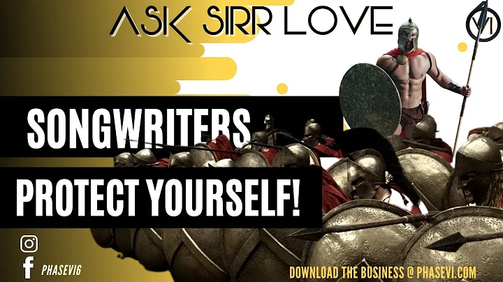 Songwriters vs Their Singers! How to do the contracts!