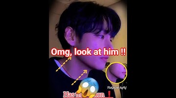 Omg, look at Taehyung 😍❤️ #shorts #ytshorts #taehyung #kimtaehyung #btsv #vbts #taehyungedit