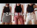 ZARA SPRING HAUL + TRY ON | ZARA BASICS FOR SPRING 2020