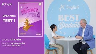 A1 MOVERS Speaking test –  HOÀNG QUÂN | SPEAKING TEST 1