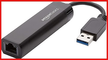 Amazon Basics USB 3.0 to 10/100/1000 Gigabit Ethernet Internet Adapter