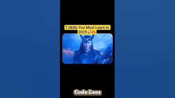 7 In-Demand Tech Skills to Learn in 2025🚀 | Free Full Courses🔥 #shorts #coding #techskills #students