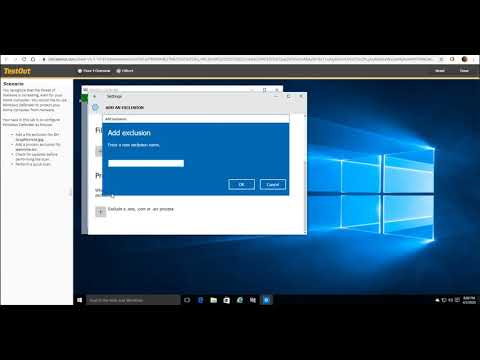 11 7 7 Configure Windows Defender