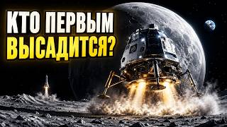 НОВАЯ ГОНКА ЗА ЛУНУ. Кто первым вернёт людей на поверхность луны?