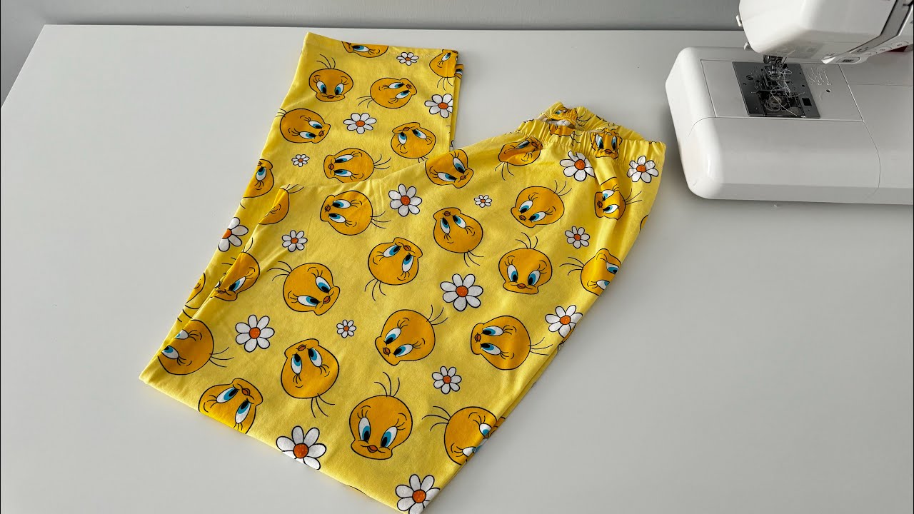 15 Dakika’da Dik, Sat kazanç elde et!/Çok kolay pijama dikimi!/Overlok Makinasız dikiş/Pratik Dikiş