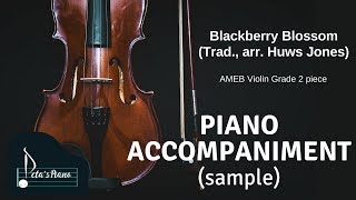 Blackberry Blossom (Trad., arr. Huws Jones) - Piano Accompaniment (sample)