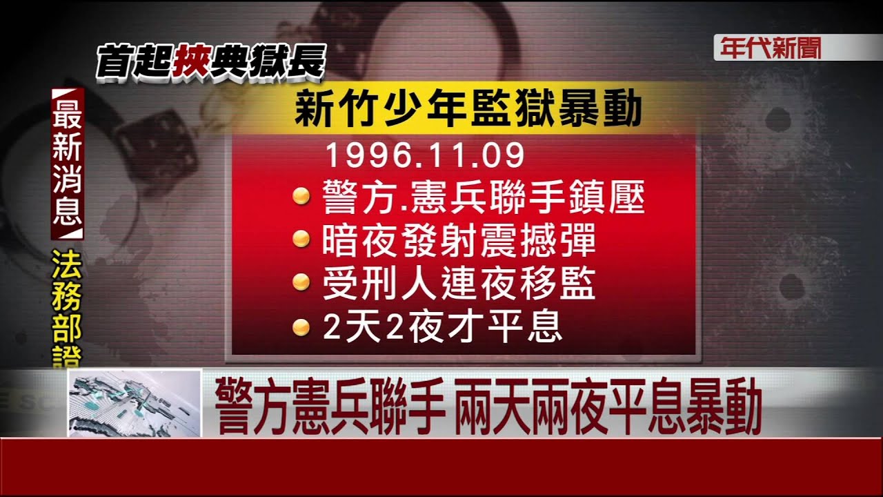 監獄暴動史 岩灣 新竹少監震驚社會 Youtube