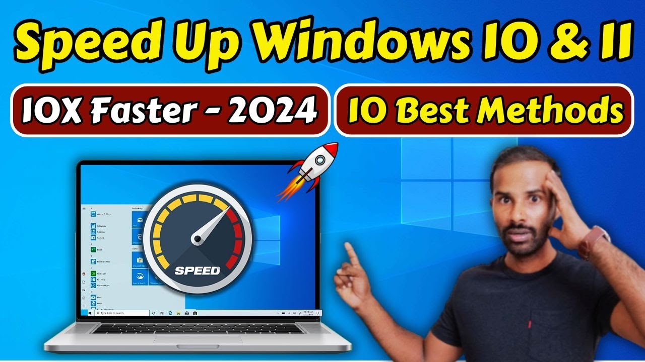 How to Speed Up Windows 10 & Windows 11 for MAXIMUM Performance🚀