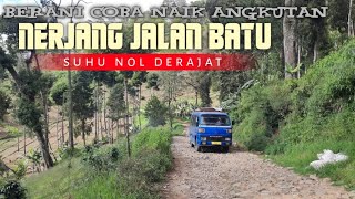 Uji nyali❗berani coba Naik MikroBUS Garut-Bandung Neglawangi via Darajat`1x sehari