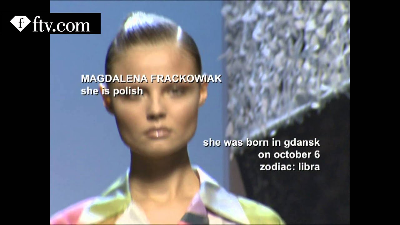 MAGDALENA FRACKOWIAK - MODELS - S/S 09 - MILAN