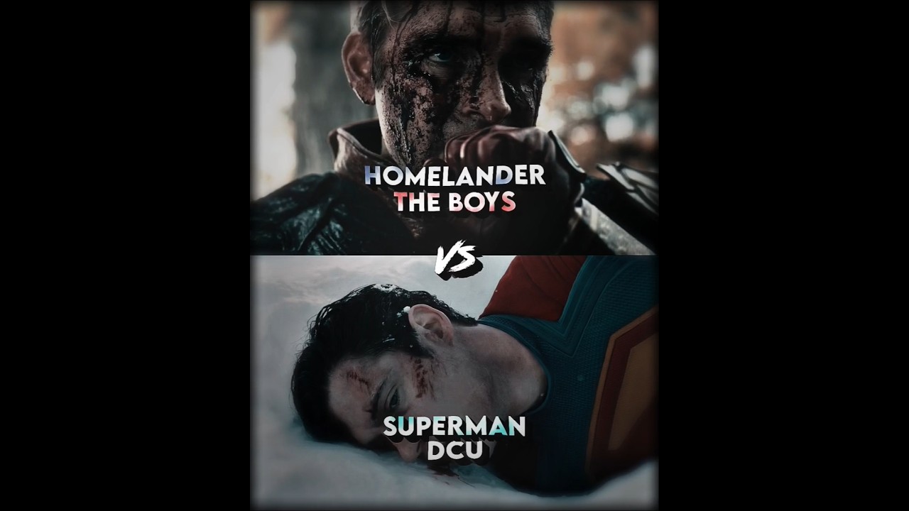 Homelander vs Superman (DCU) 
