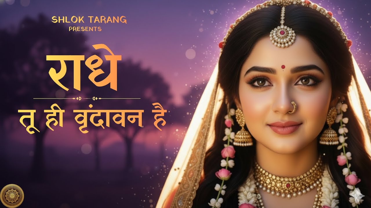 राधे तू ही वृंदावन है | सबसे प्यारा राधारानी भजन | Radha Krishna Prem Bhakti Song | ShlokTarang