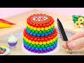 Amazing Rainbow Cake Decorating 🌈 Miniature Chocolate Rainbow Cake Decorating Ideas