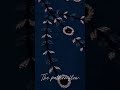 Hand-Embroidered Abaya: "The Pattern Flow" #abaya