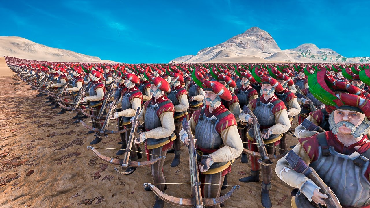 EMPIRE STATE CROSSBOWMEN VS ROMAN ARCHER UEBS 2 BATTLE SIMULATOR 2