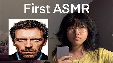 My first ASMR video… | too much nonsense rambling and trigger assortment